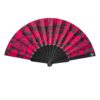 Handfan - smiley pink