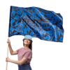 Intents Festival Flag - Smiley blue