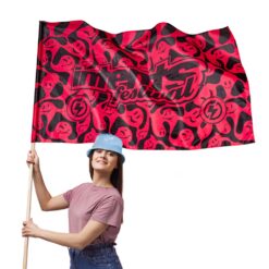 Intents Festival Flag - Smiley pink