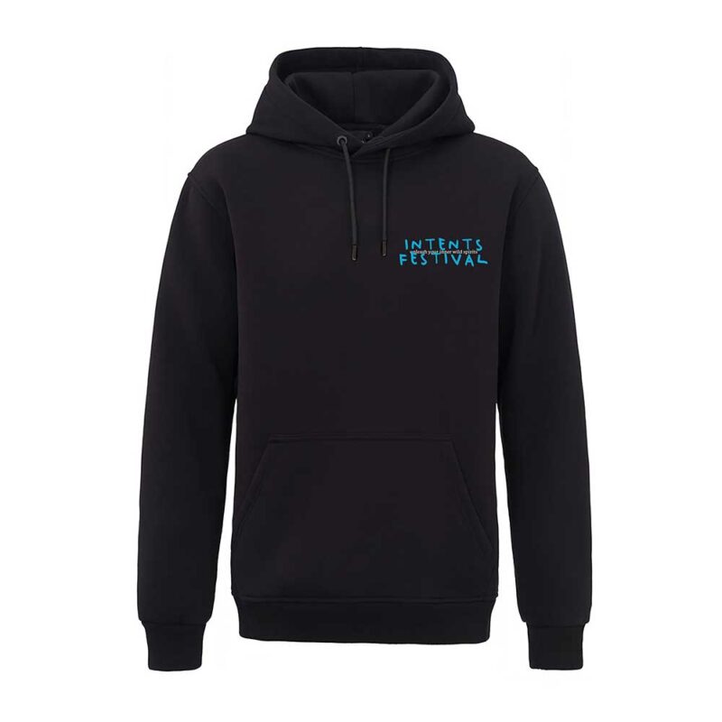 Hoodie - Palm panther blue