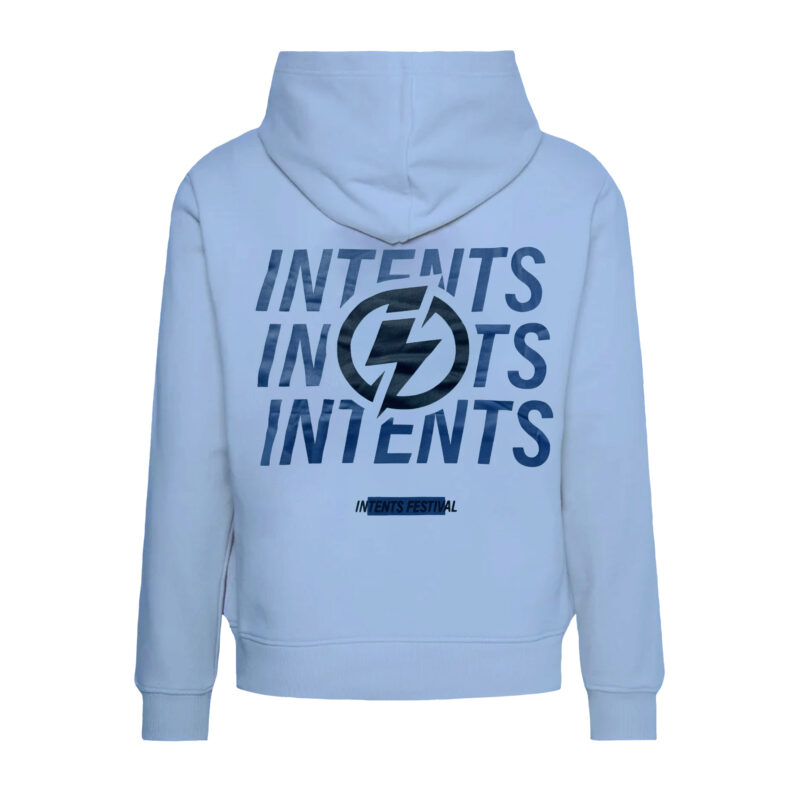 Iconic Logo Hoodie Light Blue