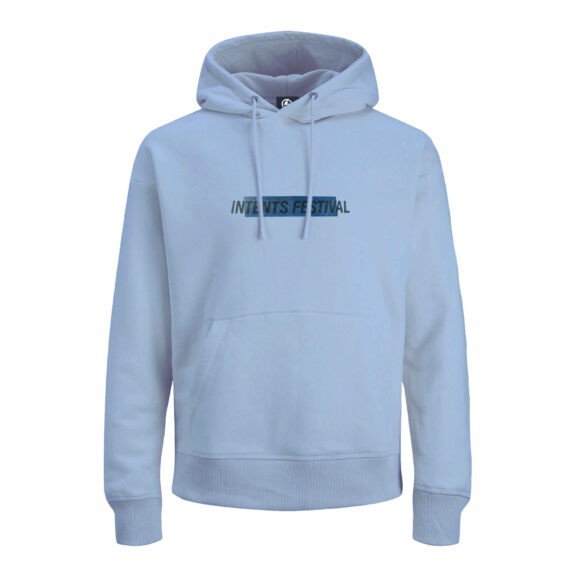 Iconic Logo Hoodie Light Blue - Image 2