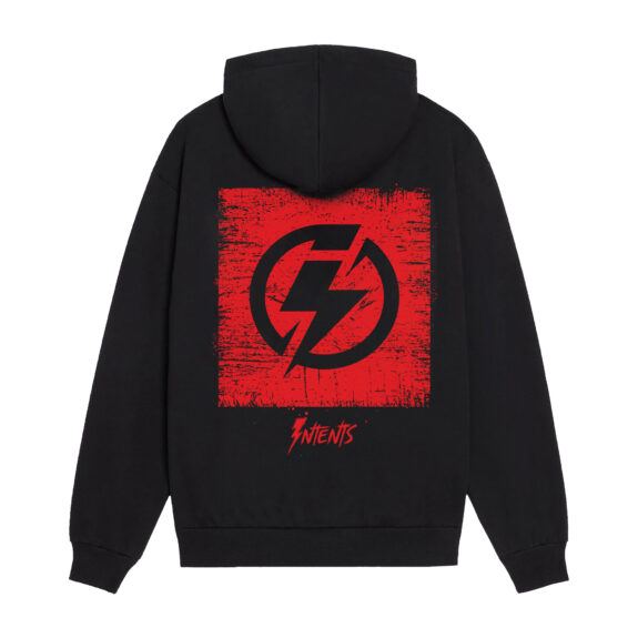 Lightning Red Logo Hoodie