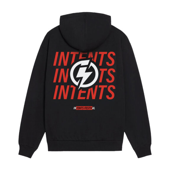 Iconic Logo Hoodie Black