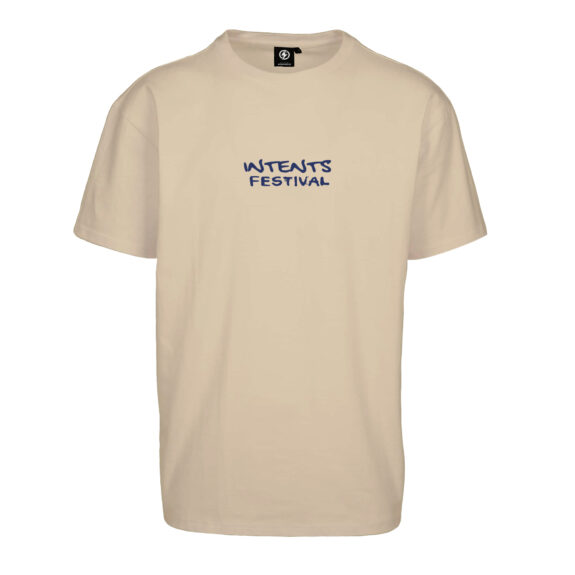 Capital Of Craziness Beige T-Shirt - Image 2