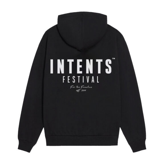 Classic hoodie zwart/wit
