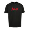 T-shirt lightning black/red