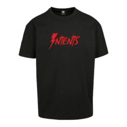 T-shirt lightning black/red