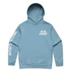 Alternative view of The Last Titan Hoodie Blue