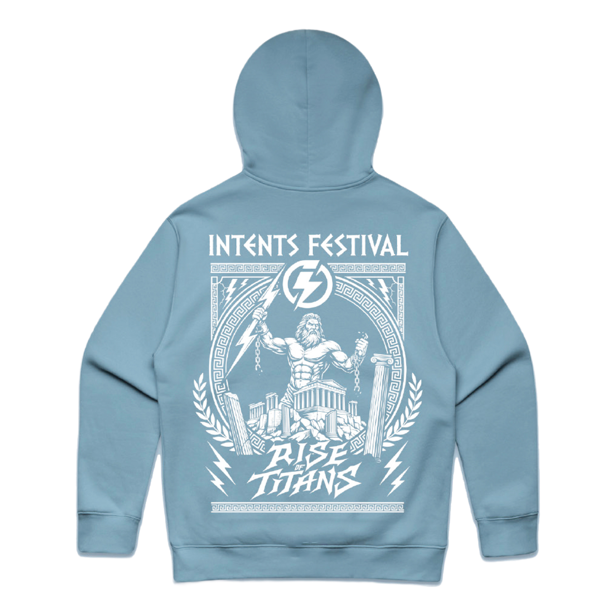 The Last Titan Hoodie Blue