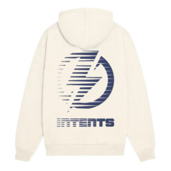 Alternative view of Motion Blurr Hoodie Off White
