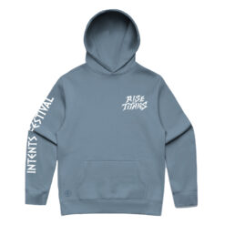 Alternative view of The Last Titan Hoodie Blue