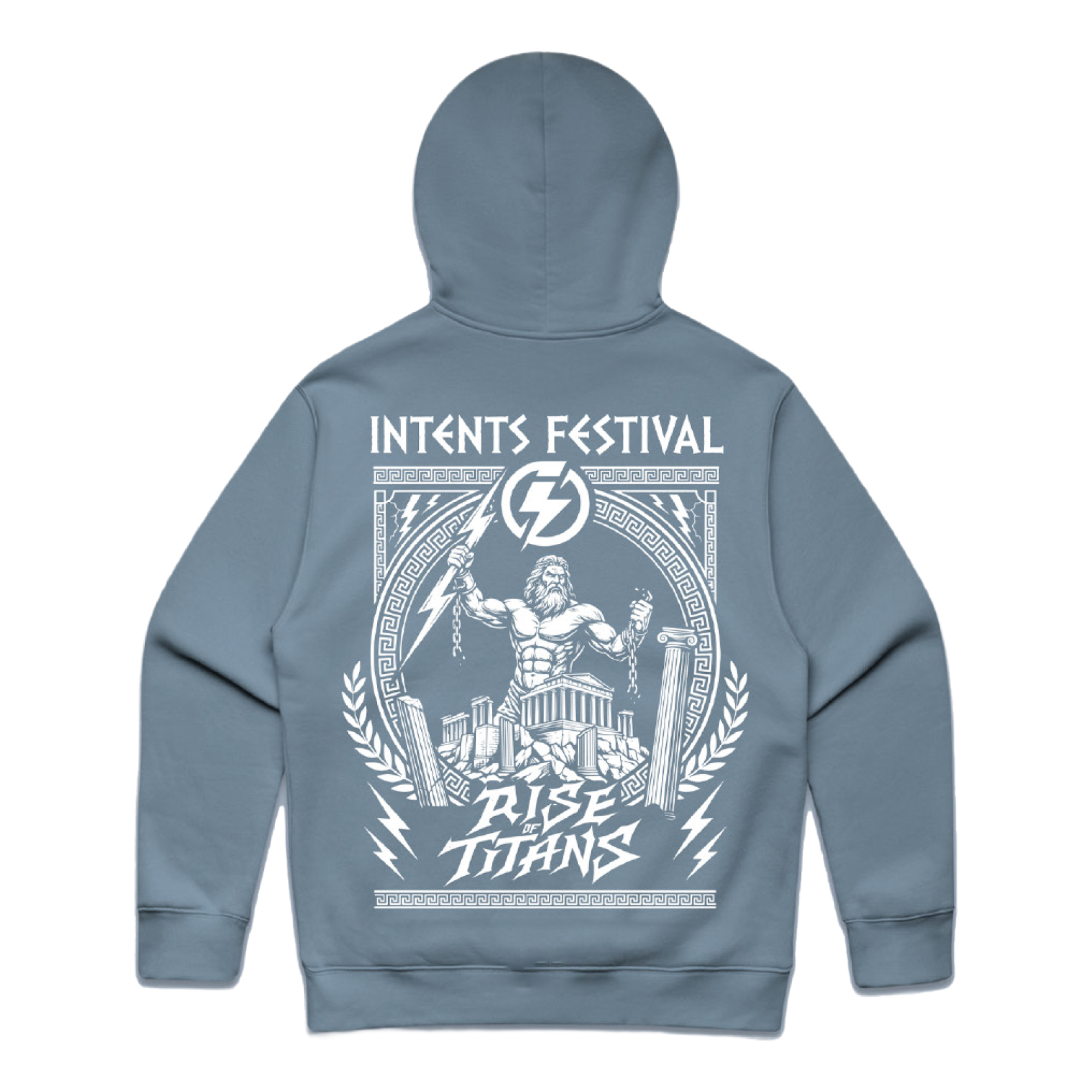 The Last Titan Hoodie Blue