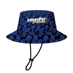 Bucket hat Smiley Blue cord